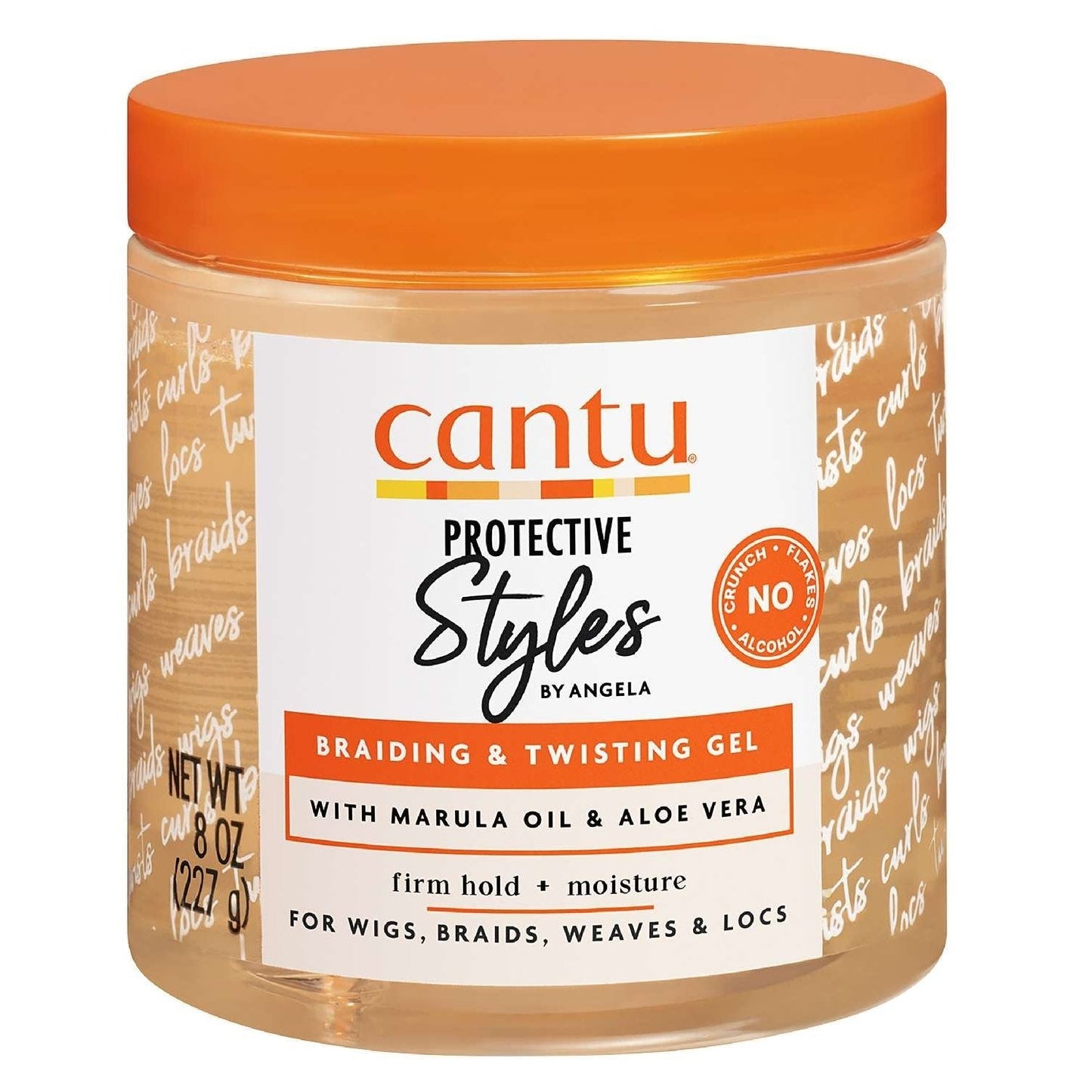 Cantu Protective Styles Braiding Twisting Gel 8 Oz