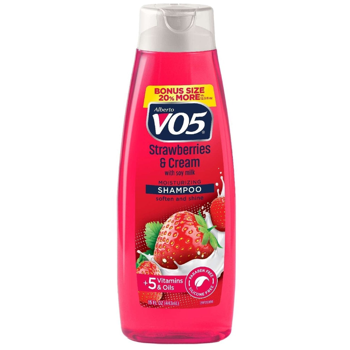 Alberto Vo5 Moisturizing Shampoo Strawberries Cream 15 Fl Oz