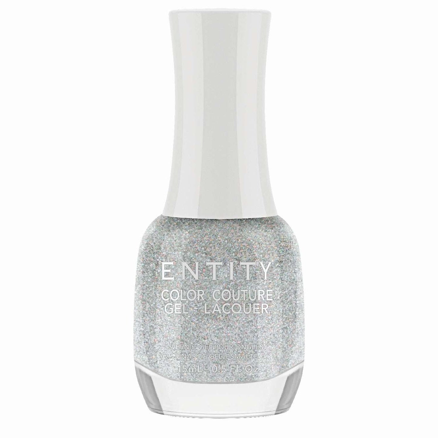 Entity Color Couture Gel Lacquer Beauty Icon 538 Dazzle Me With Diamonds 0.5 Fl Oz
