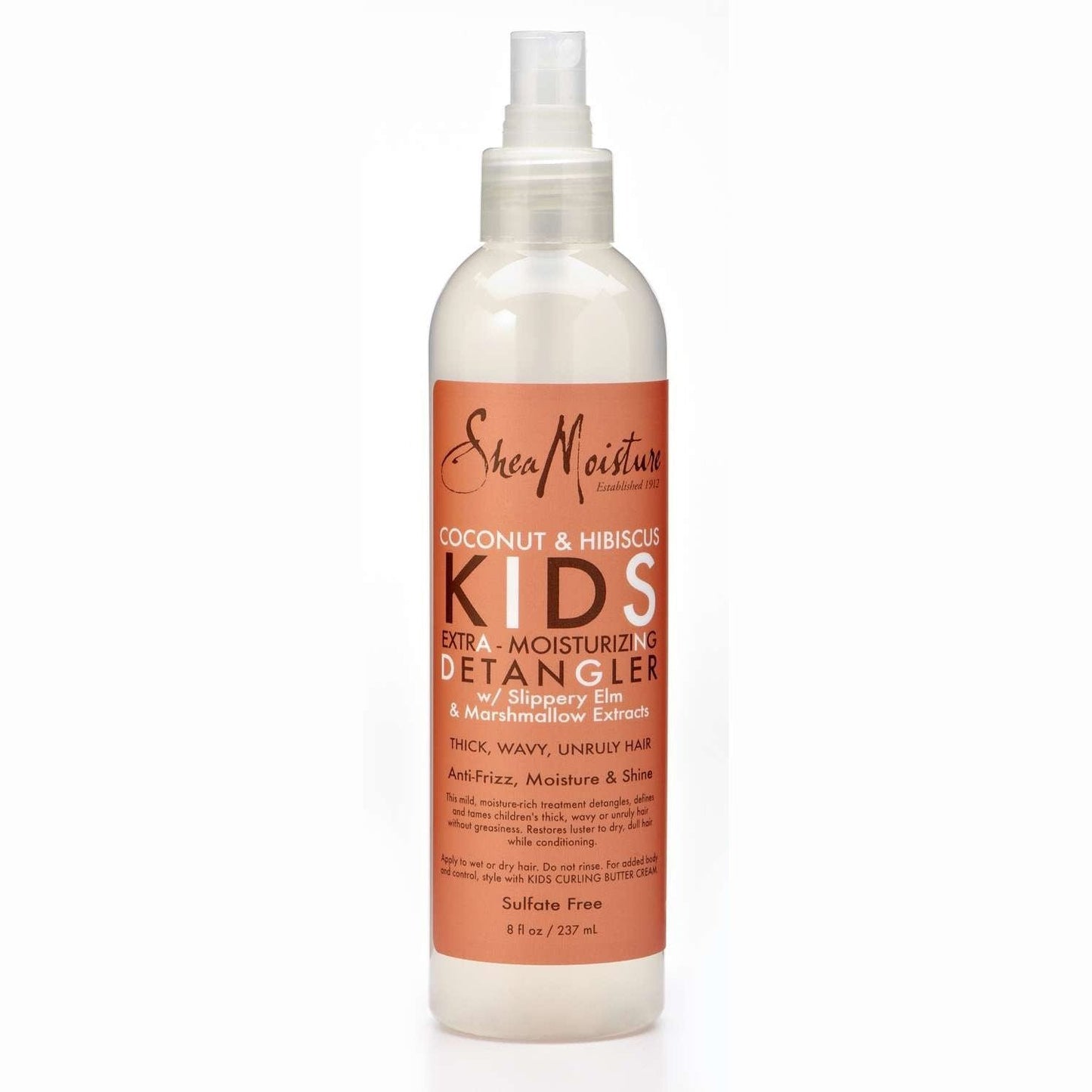 Shea Moisture Coconut Hibiscus Kids Extra-Moisturizing Detangler 8 Oz