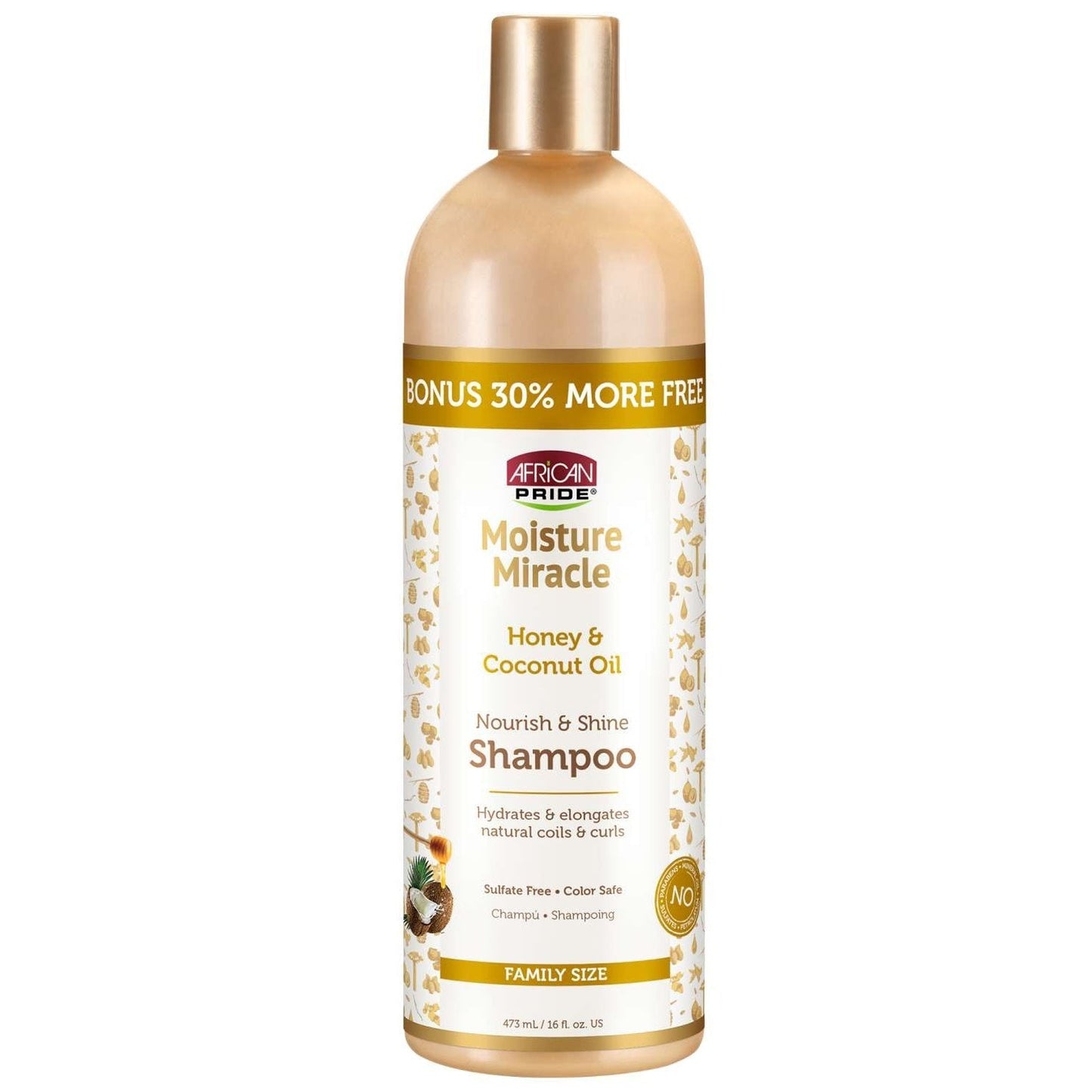 African Pride Moisture Miracle Nourish Shine Shampoo