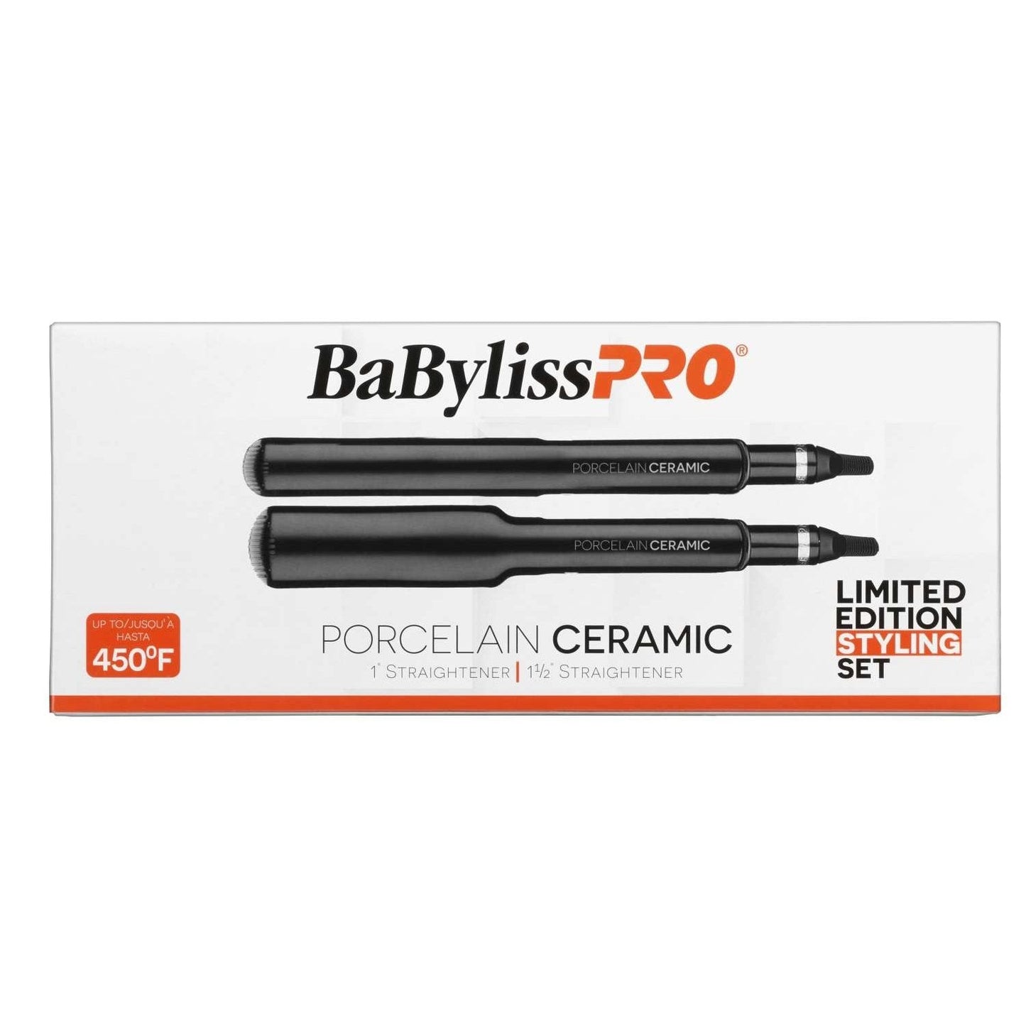 Porcelain Ceramic 1 112 Flat Iron Prepack