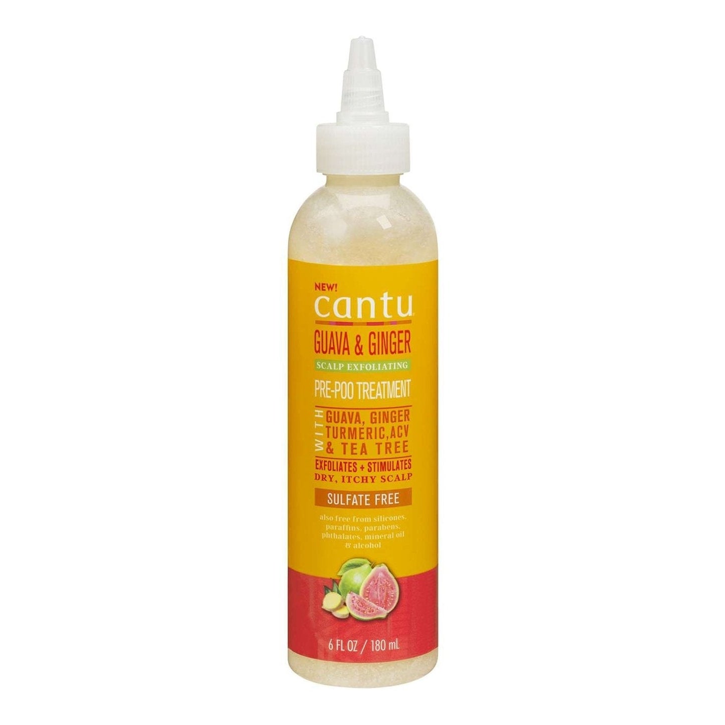 Cantu Guava Ginger Scalp Exfoliating Pre-Poo Treatment