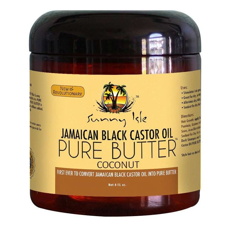 Sunny Isle Jamaican Black Castor Oil Pure Butter With Coconut