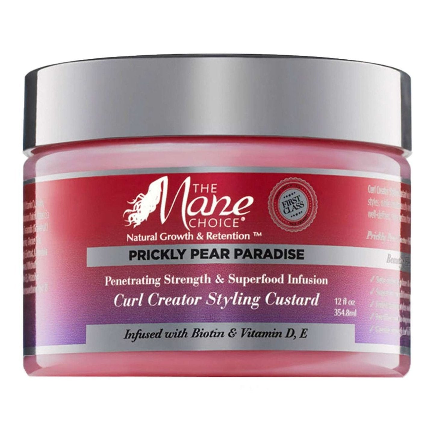 The Mane Choice Prickly Pear Paradise Penetrating Strength Superfood Infusion Curl Creator Styling Custard