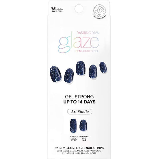 Dashing Diva Glaze Art Sprakling Sea