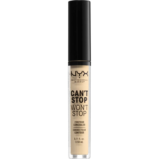 NYX  Cant Stop Wont Stop Contour Concealer 1 - Pale 0.11 Fl Oz