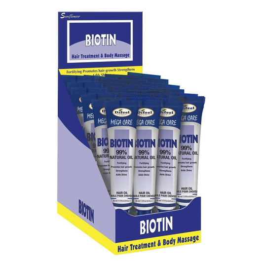 Difeel Mega Care Hair Oil Biotin 1.5 Oz