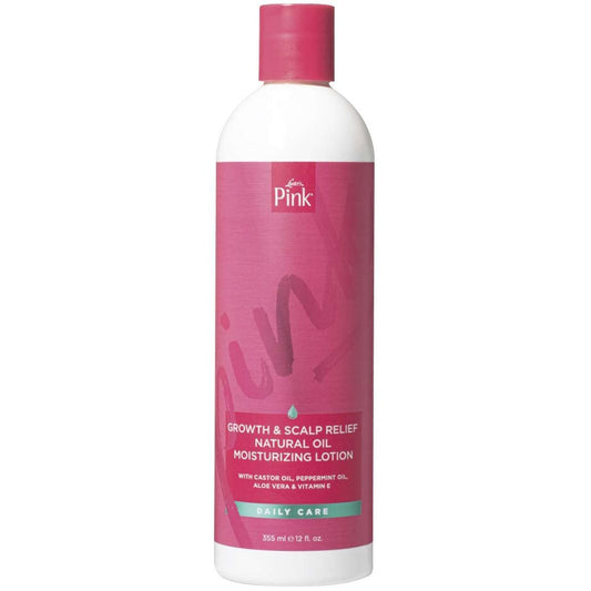 Pink Growth  Scalp Relief Natural Oil Moisturizing Lotion
